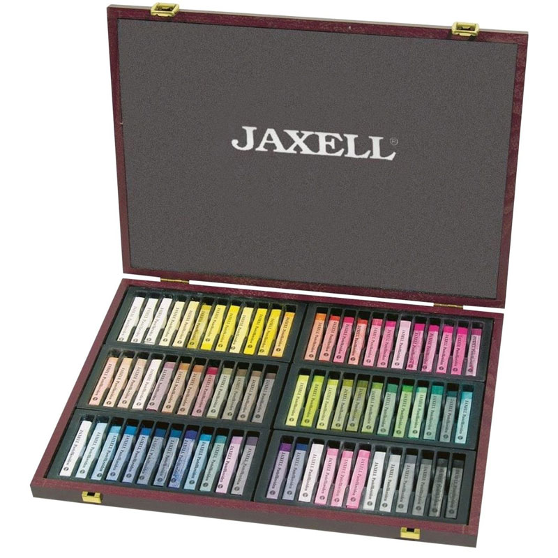 Himmlfel Geschliffenes Pastellpapier - 10 Blatt 5-farbig Für Pastellkreiden & Acryl